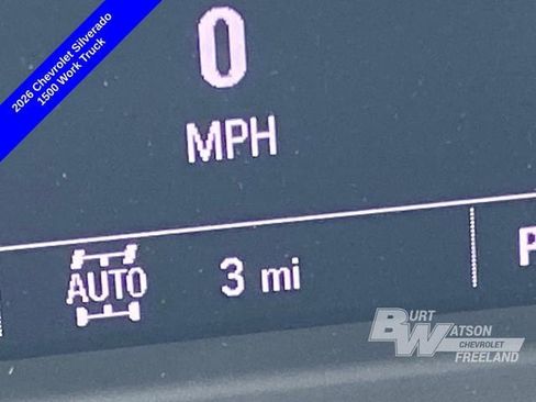 New 2026 Chevrolet Silverado 1500 W/T image 20