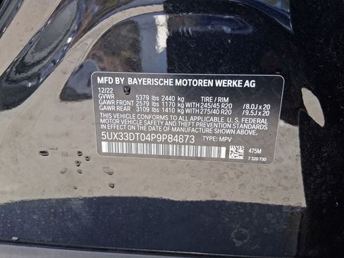 Certified 2023 BMW X4 xDrive30i w/ Parking Assistance Package image 19