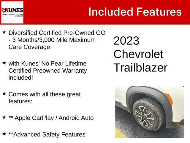 Used 2023 Chevrolet TrailBlazer ACTIV AWD/4WD image 4