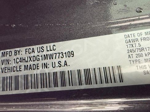 Used 2021 Jeep Wrangler Unlimited Sport image 22