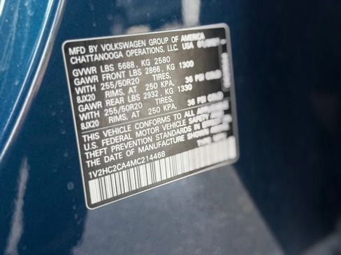 Used 2021 Volkswagen Atlas Cross Sport SE AWD/4WD image 26