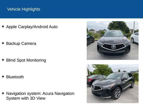 Used 2023 Acura RDX AWD w/ Advance Package image 2