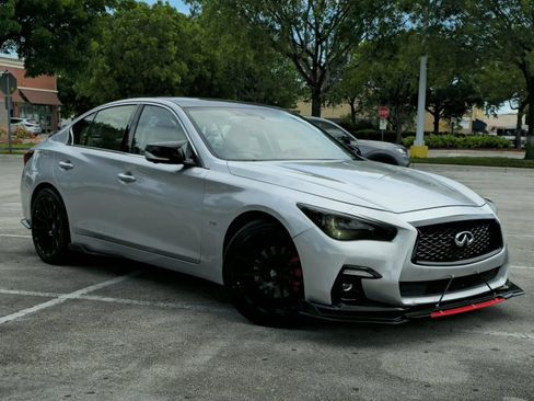 Used 2019 INFINITI Q50 Luxe w/ Essential Package (3.0T Luxe) AWD/4WD image 1