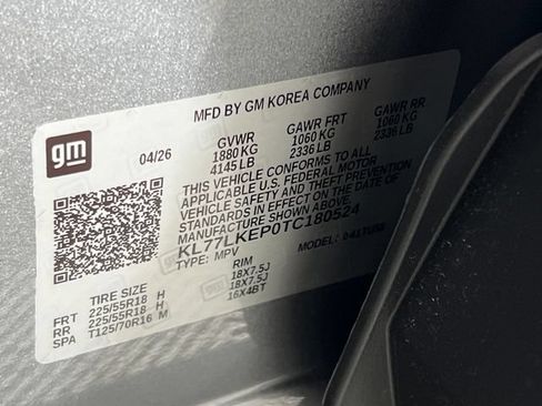 New 2026 Chevrolet Trax ACTIV w/ Sunroof Package FWD image 26