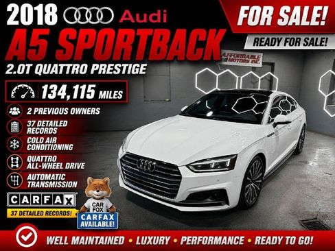 Used 2018 Audi A5 2.0T Prestige w/ Driver Assistance Package AWD/4WD image 1