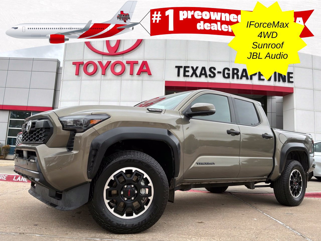 Used 2024 Toyota Tacoma TRD Off-Road w/ TRD Off Road Premium Package AWD/4WD image 1