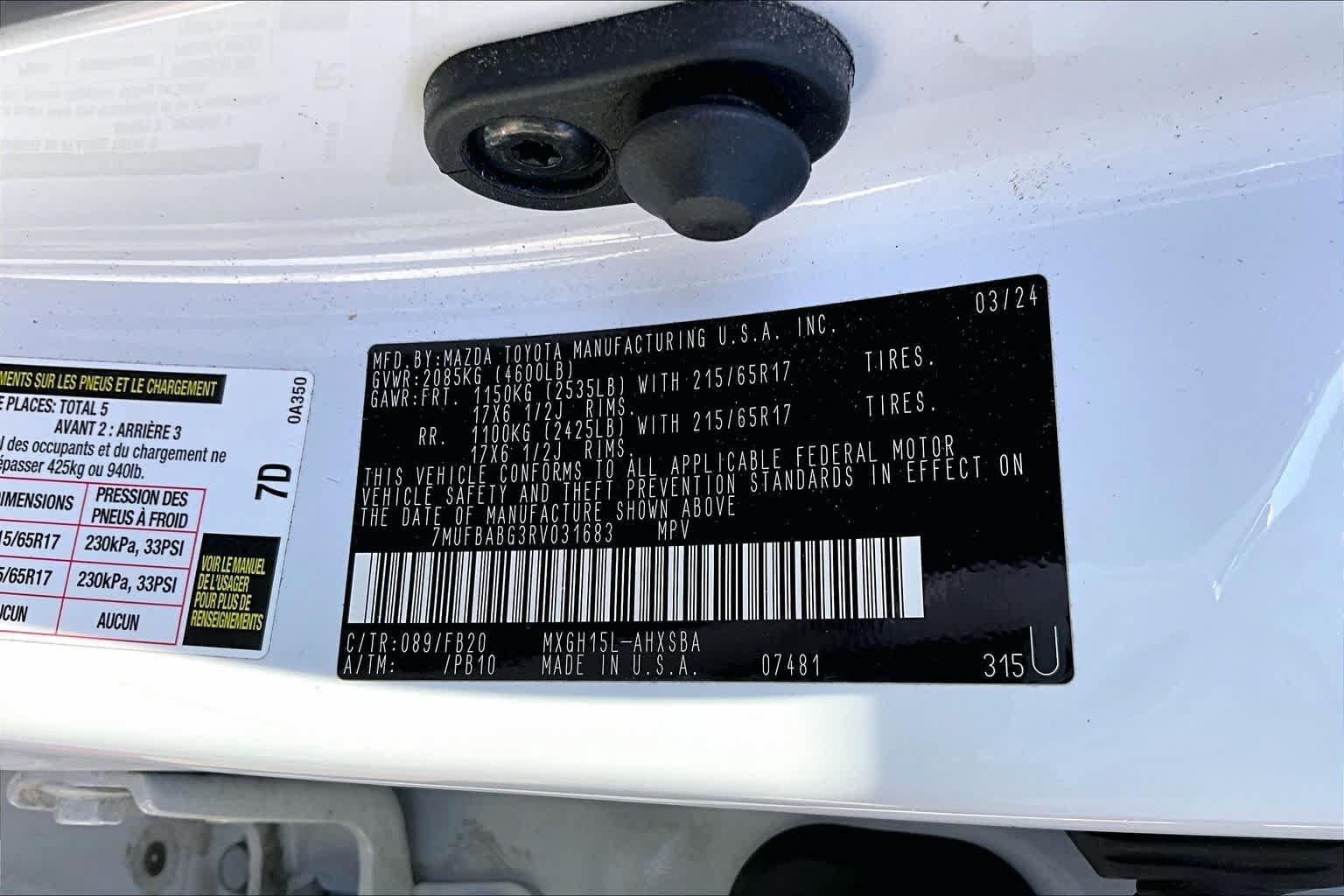 Used 2024 Toyota Corolla Cross AWD Hybrid image 30