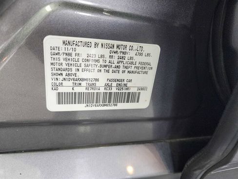 Used 2011 INFINITI G25 x w/ Moonroof Pkg image 31