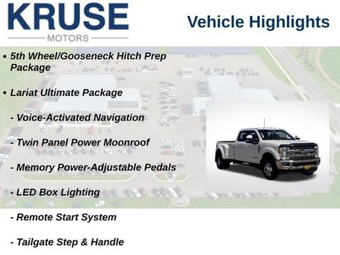 Used 2017 Ford F350 Lariat w/ Lariat Ultimate Package AWD/4WD image 10