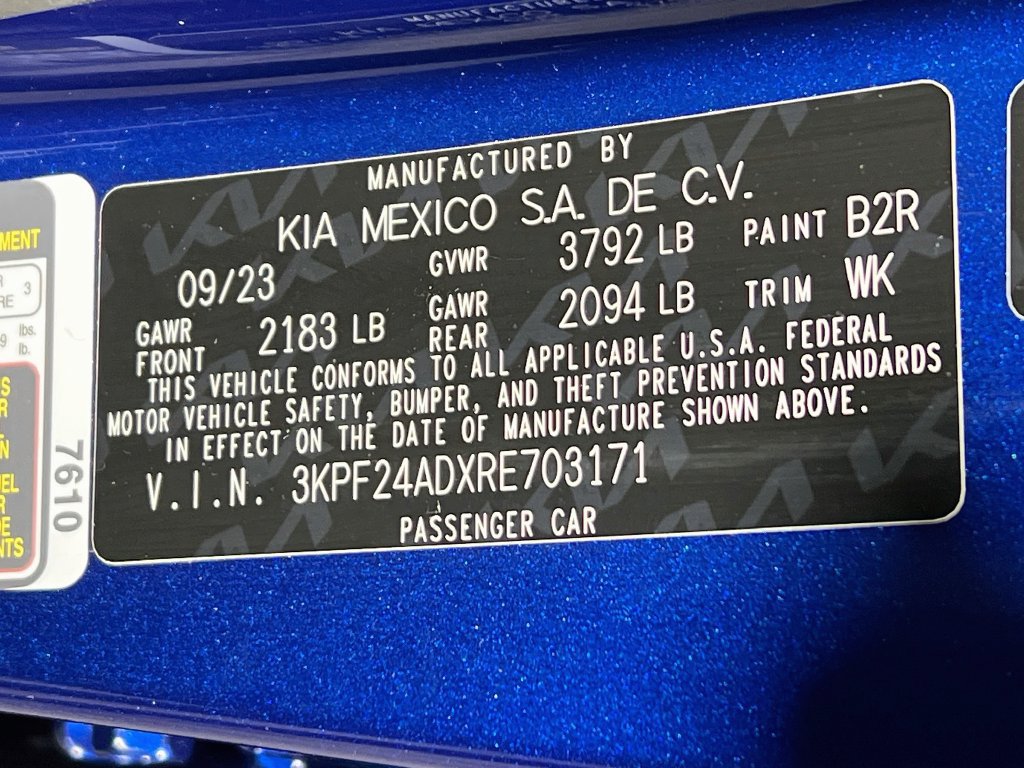 Used 2024 Kia Forte LXS FWD image 28