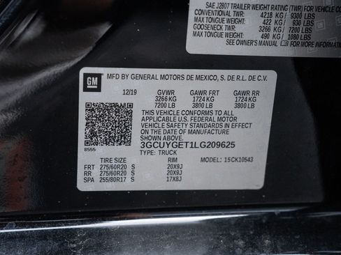 Used 2020 Chevrolet Silverado 1500 LTZ AWD/4WD image 36