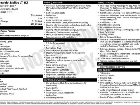 Used 2024 Chevrolet Malibu LT FWD image 2
