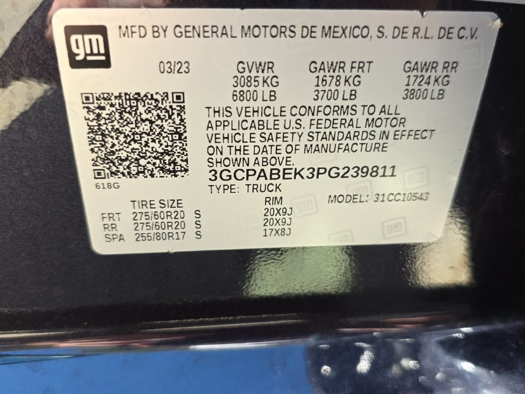 Used 2023 Chevrolet Silverado 1500 Custom RWD image 33