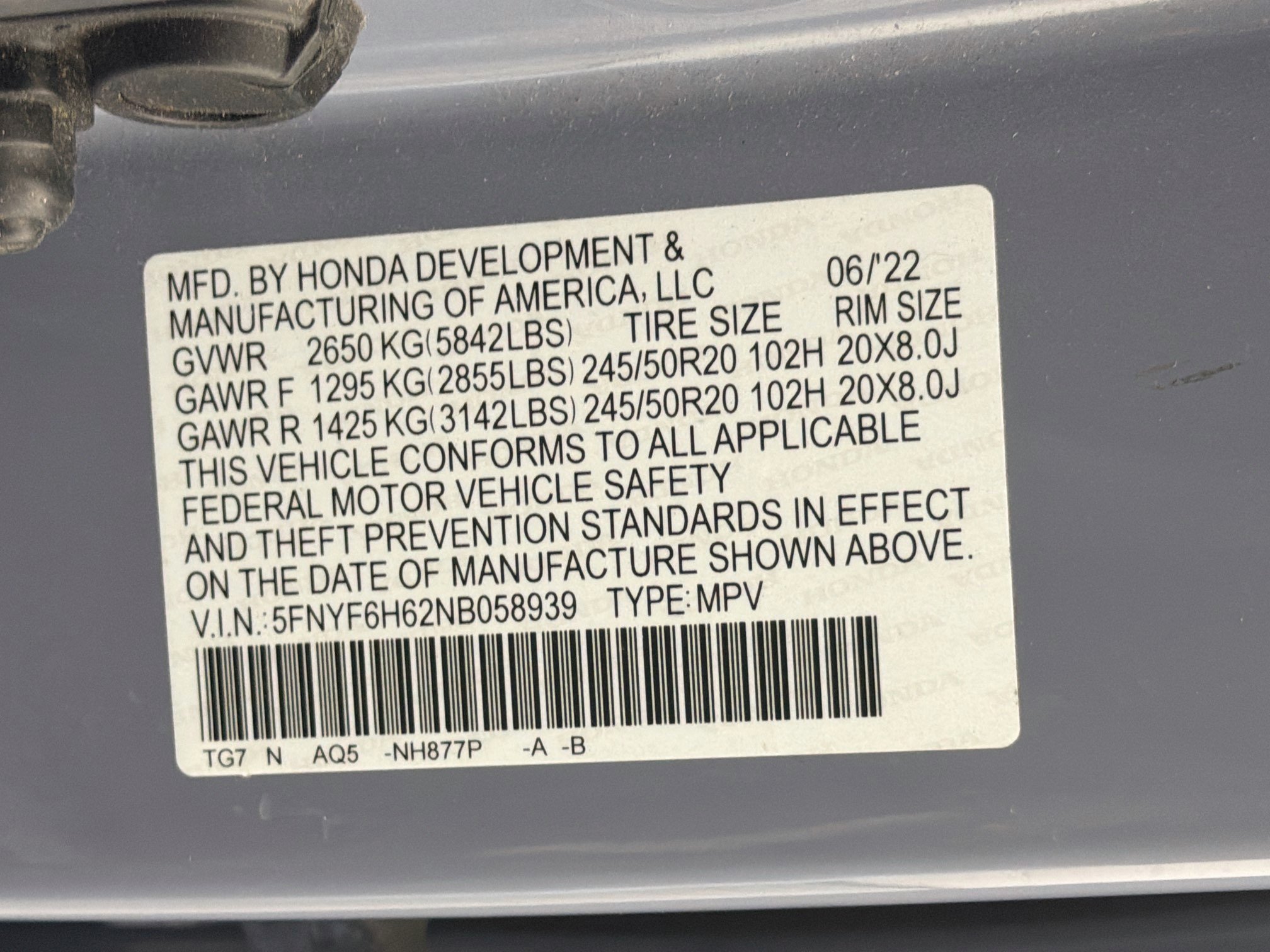 Used 2022 Honda Pilot Touring image 12