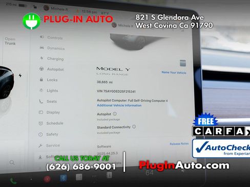 Used 2025 Tesla Model Y Long Range image 2