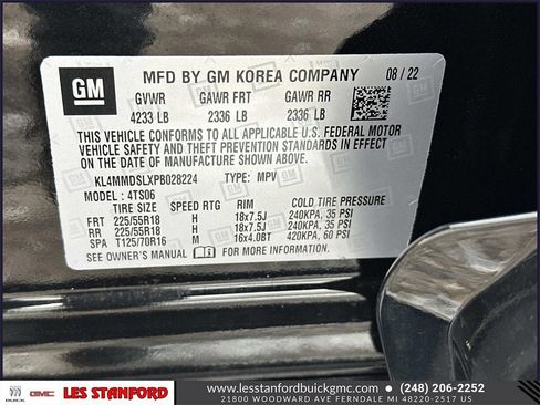 Used 2023 Buick Encore GX Select w/ Sport Touring Package image 19