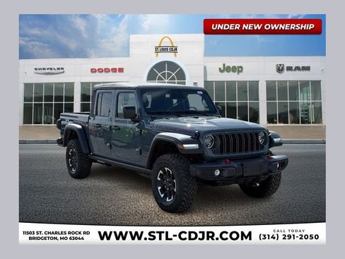 New 2026 Jeep Gladiator Rubicon w/ Steel Power Dome Hood Package AWD/4WD image 1