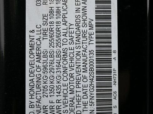 Used 2025 Honda Pilot EX-L image 42