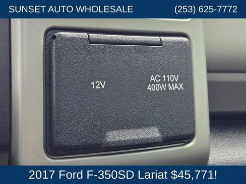 Used 2017 Ford F350 Lariat w/ Lariat Ultimate Package AWD/4WD image 40