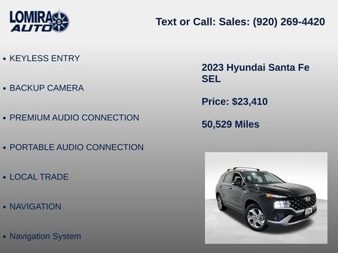 Used 2023 Hyundai Santa Fe SEL AWD/4WD image 14