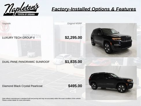 Used 2022 Jeep Grand Cherokee Limited 4xe w/ Luxury Tech Group II AWD/4WD image 4