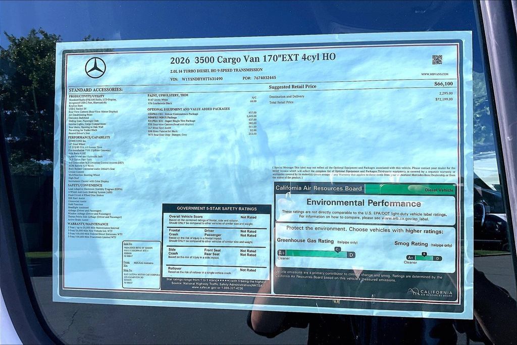 New 2026 Mercedes-Benz Sprinter 3500 image 12