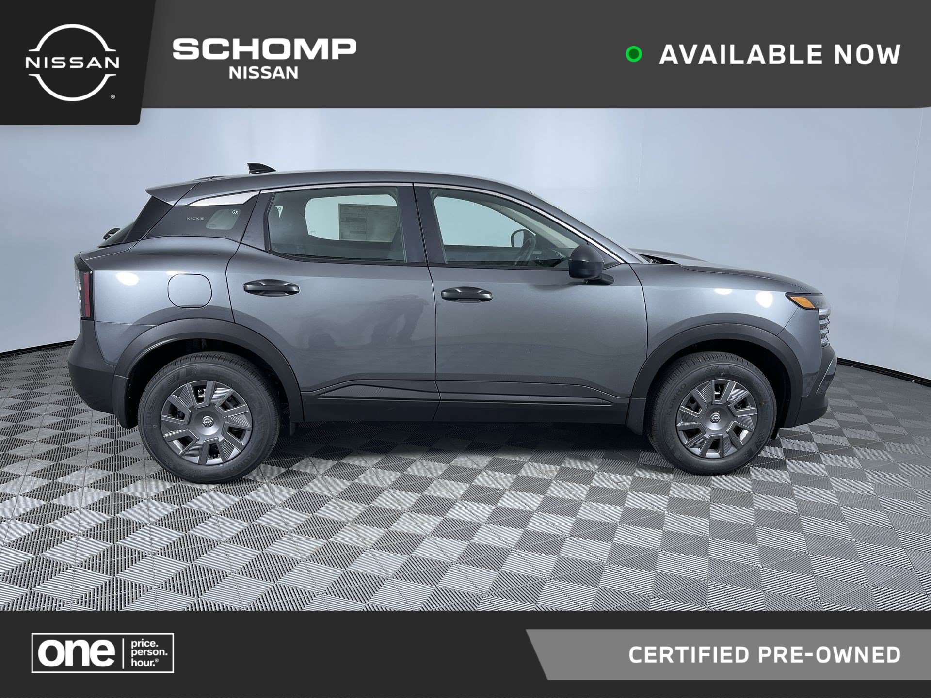 Certified 2026 Nissan Kicks S AWD/4WD image 1