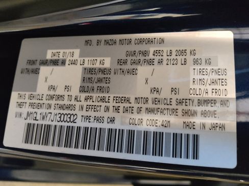 Used 2018 MAZDA MAZDA6 Grand Touring Reserve FWD image 33