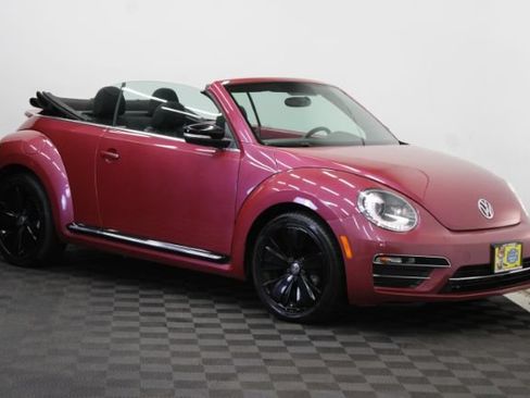 Used 2017 Volkswagen Beetle #PinkBeetle FWD image 1
