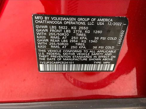 Used 2023 Volkswagen Atlas SE w/ Panoramic Sunroof Package FWD image 8