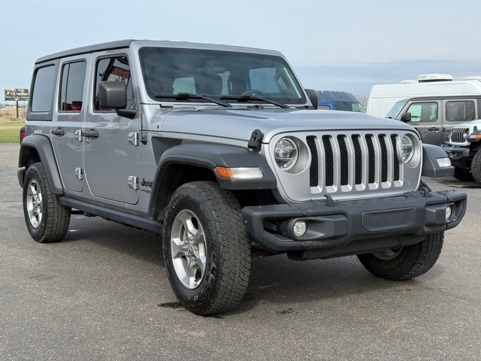 Used 2021 Jeep Wrangler Unlimited Sport AWD/4WD image 2