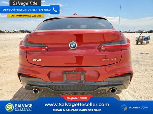 Used 2020 BMW X4 xDrive30i w/ M Sport Package 2 AWD/4WD image 8
