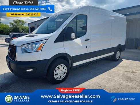 Used 2021 Ford Transit 250 Medium Roof w/ Load Area Protection Package RWD image 1