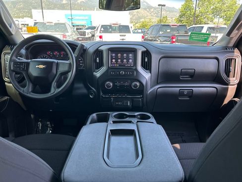 Used 2024 Chevrolet Silverado 1500 Custom w/ Turbomax Blackout Package AWD/4WD image 6