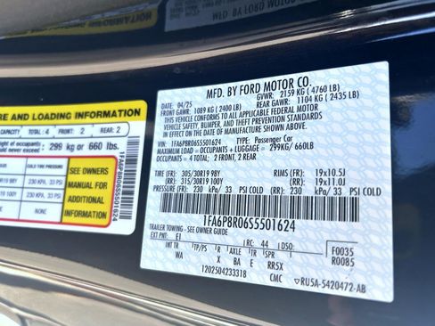 Used 2025 Ford Mustang Dark Horse w/ Dark Horse Handlin Package image 23