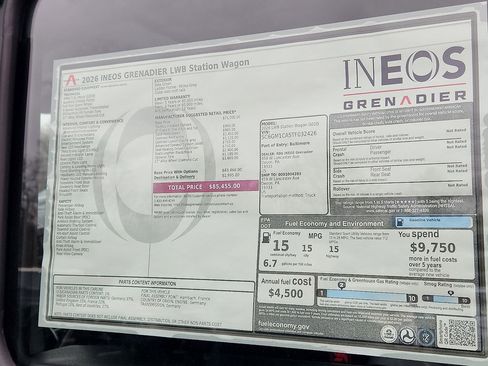 New 2026 INEOS Grenadier AWD/4WD image 13