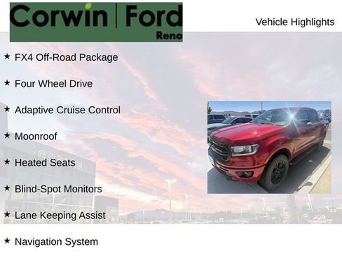 Used 2021 Ford Ranger Lariat w/ Equipment Group 501A High AWD/4WD image 7