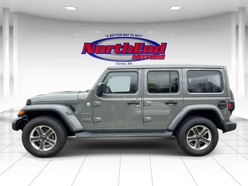 Used 2021 Jeep Wrangler Unlimited Sahara w/ Cold Weather Group AWD/4WD image 4