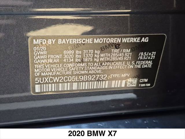 Used 2020 BMW X7 xDrive40i w/ Premium Package AWD/4WD image 28