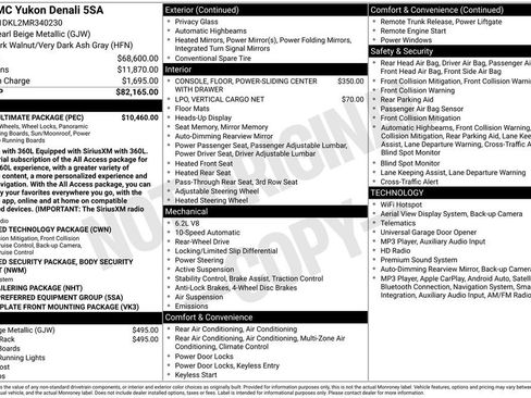 Used 2021 GMC Yukon Denali w/ Denali Ultimate Package RWD image 6