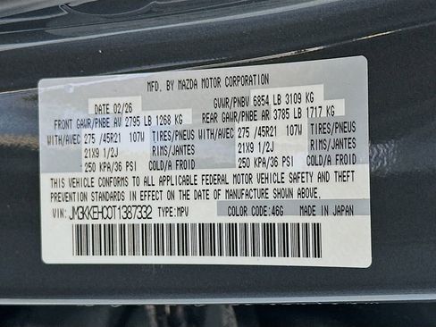 New 2026 MAZDA CX-90 3.3 Turbo S w/ Premium Plus AWD/4WD image 35