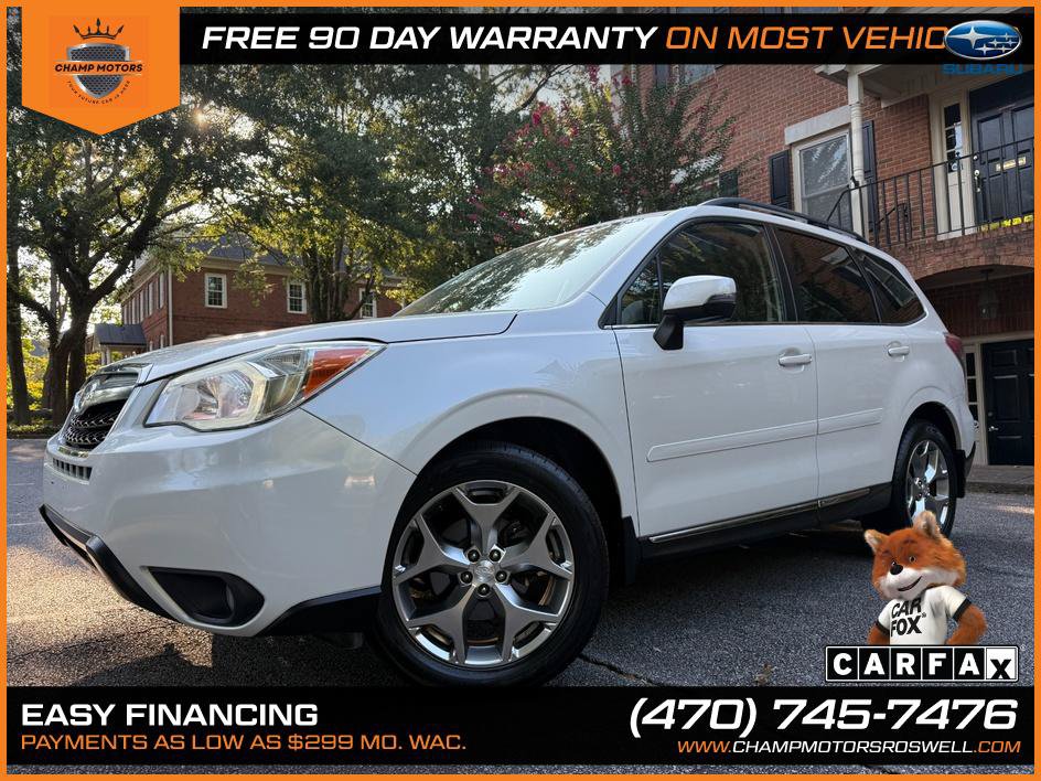 Used 2015 Subaru Forester 2.5i Touring w/ Eyesight & Navigation System AWD/4WD image 1
