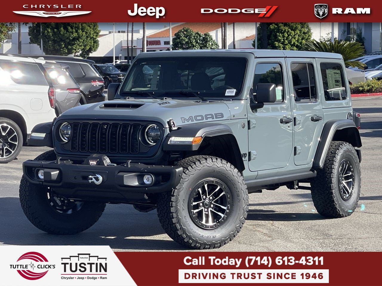 New 2026 Jeep Wrangler Unlimited Rubicon 392 w/ Quick Order Package 27X Moab AWD/4WD image 1