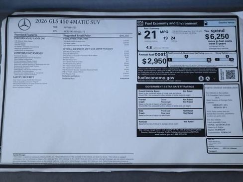 New 2026 Mercedes-Benz GLS 450 4MATIC image 9