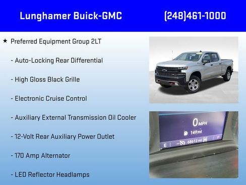 Used 2021 Chevrolet Silverado 1500 LT Trail Boss AWD/4WD image 18