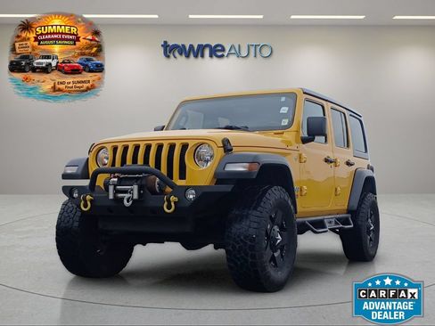 Used 2018 Jeep Wrangler Unlimited Sport S AWD/4WD image 1