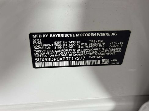 Used 2023 BMW X3 xDrive30i w/ M Sport Package AWD/4WD image 16