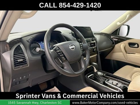Used 2024 Nissan Armada Platinum w/ Captain's Chairs Package RWD image 4