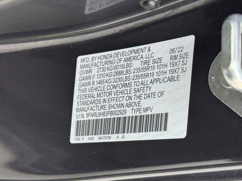 Used 2023 Honda Odyssey Touring image 45