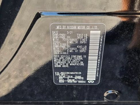 Used 2021 INFINITI QX80 Sensory w/ Cargo Package AWD/4WD image 28